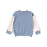 ガタゴト電車サガラ刺しゅう袖切り替えトレーナー(80~130cm) | SLAP SLIP | 詳細画像6 