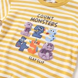 無地ボーダーいろんな恐竜刺しゅうトレーナー(80~130cm) | SLAP SLIP | 詳細画像19 