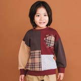 レッド | はたらくくるままんまるポケットチェック切り替えトレーナー | SLAP SLIP