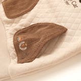 クマアニマル刺しゅうポケット付き長袖トレーナー(80~130cm) | SLAP SLIP | 詳細画像13 