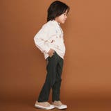 恐竜くるまロケットおもちゃ刺しゅうハーフジップトップス(80~130cm) | SLAP SLIP | 詳細画像3 