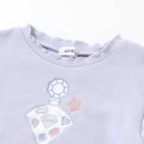 ケーキパフュームボトルモチーフキラキラパッチ刺しゅうトレーナー(80~130cm… | SLAP SLIP | 詳細画像10 