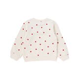 ハート総柄フリル付きガーリートレーナー(80~130cm) | SLAP SLIP | 詳細画像4