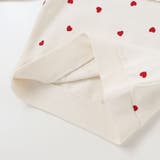 ハート総柄フリル付きガーリートレーナー(80~130cm) | SLAP SLIP | 詳細画像8