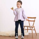 レースリボン付きペプラムトレーナー(80~130cm) | SLAP SLIP | 詳細画像3 