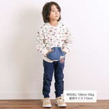 デニムカンガルーポケット付きトレーナー(80~130cm) | SLAP SLIP | 詳細画像2 