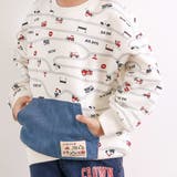 デニムカンガルーポケット付きトレーナー(80~130cm) | SLAP SLIP | 詳細画像3 