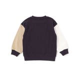 袖配色恐竜ごちそうモチーフトレーナー(80~130cm) | SLAP SLIP | 詳細画像4 