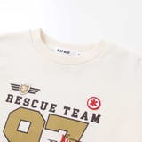 はたらくくるま発泡プリント星パッチナンバリングバイカラートレーナー | SLAP SLIP | 詳細画像6