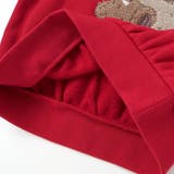 【裏起毛】アニマルいろんなクマサガラ刺しゅうトレーナー(80~130cm) | SLAP SLIP | 詳細画像16 