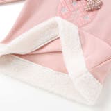 イチゴチェリーパッチ刺しゅうリボン付き裾ボアトレーナー(80~130cm) | SLAP SLIP | 詳細画像15 