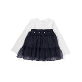 キラキラきらめくお星さまふんわりチュールトレーナー(80~130cm) | SLAP SLIP | 詳細画像16 