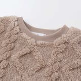 【お揃い】フラップポケット付きケーブルボアトレーナー(80~130cm) | SLAP SLIP | 詳細画像9 