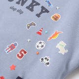 ペたぺたシール風プリントデニムポケット付きトレーナー(80~130cm) | SLAP SLIP | 詳細画像13 