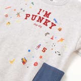 ペたぺたシール風プリントデニムポケット付きトレーナー(80~130cm) | SLAP SLIP | 詳細画像7 