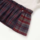 ハートいっぱい刺しゅうモチーフ切り替えチェックドッキングトレーナー | SLAP SLIP | 詳細画像13 