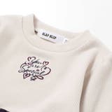 ハートいっぱい刺しゅうモチーフ切り替えチェックドッキングトレーナー | SLAP SLIP | 詳細画像9 