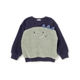 恐竜クマウサギアニマルフェイスボア切り替えトレーナー(80~120cm) | SLAP SLIP | 詳細画像14 