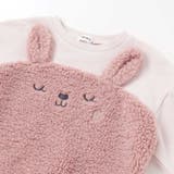 恐竜クマウサギアニマルフェイスボア切り替えトレーナー(80~120cm) | SLAP SLIP | 詳細画像20 