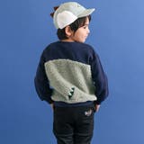 恐竜クマウサギアニマルフェイスボア切り替えトレーナー(80~120cm) | SLAP SLIP | 詳細画像22 