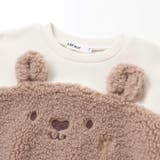 恐竜クマウサギアニマルフェイスボア切り替えトレーナー(80~120cm) | SLAP SLIP | 詳細画像7 