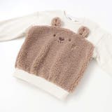 恐竜クマウサギアニマルフェイスボア切り替えトレーナー(80~120cm) | SLAP SLIP | 詳細画像8 