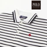 無地ボーダーライン襟ポロシャツ | SLAP SLIP | 詳細画像9 