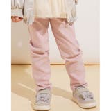 ピンク | らくのびスーパーストレッチツイルカラーパンツ(80~130cm) | SLAP SLIP