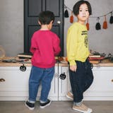 【お揃い】デニムコールテンタックテーパードパンツ(80~130cm) | SLAP SLIP | 詳細画像4 