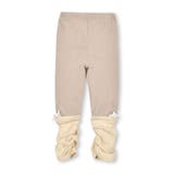 ベージュ | 裾くしゅくしゅニットレギンス(80~130cm) | SLAP SLIP