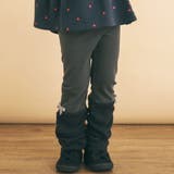 グレー | 裾くしゅくしゅニットレギンス(80~130cm) | SLAP SLIP