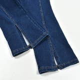 ストレッチデニムコールテンスリット入りフレアパンツ(90~130cm) | SLAP SLIP | 詳細画像10 
