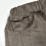 ストレッチデニムコールテンスリット入りフレアパンツ(90~130cm) | SLAP SLIP | 詳細画像17 