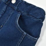 ストレッチデニムコールテンスリット入りフレアパンツ(90~130cm) | SLAP SLIP | 詳細画像9 
