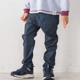 濃ネイビー | らくのびスーパーストレッチツイルパンツ(90~150cm) | SLAP SLIP