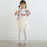 レース生地ドット柄裾スカラップスカッツ(80~120cm) | SLAP SLIP | 詳細画像4