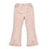 【お揃い】フリルヘムコールテンチェックフレアパンツ(80~140cm) | SLAP SLIP | 詳細画像11 