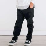 ブラック | 【らくのび】おしりポケットクマさんタグストレッチパンツ(80~130cm) | SLAP SLIP