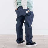 ネイビー | 【らくのび】おしりポケットクマさんタグストレッチパンツ(80~130cm) | SLAP SLIP