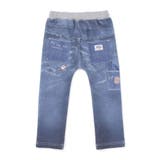 ワクワクいろんなモチーフデニム風プリントミラノリブパンツ(80~120cm) | SLAP SLIP | 詳細画像10 