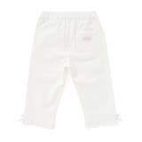 【らくのび】裾フリルリボン付きストレッチツイル7分丈パンツ(80~130cm) | SLAP SLIP | 詳細画像6