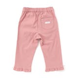 【らくのび】裾フリルリボン付きストレッチツイル7分丈パンツ(80~130cm) | SLAP SLIP | 詳細画像8