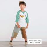 【らくのび】バイカラー7分丈パンツ(80~130cm) | SLAP SLIP | 詳細画像2 