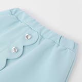 キラッとハートボタン付きフロントスカラップ7分丈スカッツ(80~130cm) | SLAP SLIP | 詳細画像13