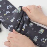 恐竜電車膝パッチ総柄ミラノリブ7分丈パンツ(80~120cm) | SLAP SLIP | 詳細画像16 