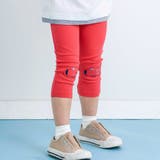 恐竜電車膝パッチ総柄ミラノリブ7分丈パンツ(80~120cm) | SLAP SLIP | 詳細画像3 