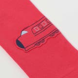 恐竜電車膝パッチ総柄ミラノリブ7分丈パンツ(80~120cm) | SLAP SLIP | 詳細画像6 