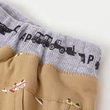 【らくのび】ウエストリブラインプリント乗り物柄ストレッチ7分丈パンツ(80~13… | SLAP SLIP | 詳細画像16 