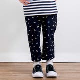 【らくのび】ウエストリブラインプリント乗り物柄ストレッチ7分丈パンツ(80~13… | SLAP SLIP | 詳細画像5 