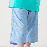 【らくのび】ウエストリブラインプリント乗り物柄ストレッチ7分丈パンツ(80~13… | SLAP SLIP | 詳細画像8 